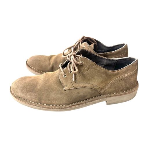 John Varvatos gray suede lace up shoes Size 11 - Picture 2 of 8